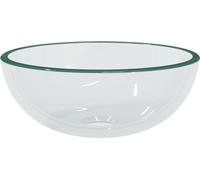 Lavabo Verre trempé 30x12 cm Transparent