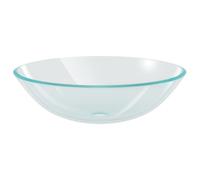 Lavabo Verre trempé 42 cm Transparent