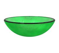 Lavabo Verre trempé 42x14 cm vert