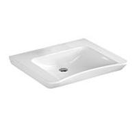 Lavabo VitrA Conforma 5291B003-0016 65 x 56 cm, blanc, sans trop-plein ni trou de robinetterie