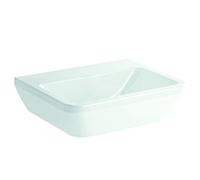 Lavabo VitrA Integra 7049L003-0016 55 x 45 cm, sans trop-plein ni trou de robinetterie au centre