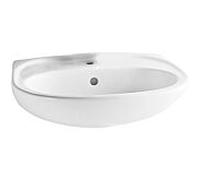 Lavabo VitrA Normus 5089L003 65 x 49 cm, blanc, 1 trou de robinetterie