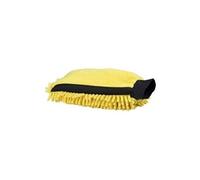 lavage microfibre de gant 28,5 x 20 cm jaune