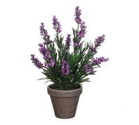 Lavande Artificielle Violet En Pot H33