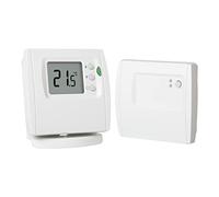 LavaTap Thermostat d'ambiance sans fil Pro Honeywell et récepteur pour | Remplace DT92 DT92E1000, paires avec BDR91, bouton ECO, chaudières combinées et système, sans fil, piles AA