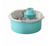 Lave-Légumes Électrique Compact Passoire, Électrique Bleu Gemme, style to 1 | Automatique, Rapide, Bol Essoreur et Laveur, pour Plan Travail