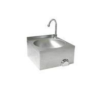 Lave mains avec co mmande genou 400x400x(H)450 mm