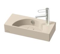 Lave-mains compact 50 cm JACOB DELAFON Odéon Rive Gauche 1 trou de robinetterie à droite Argile satiné