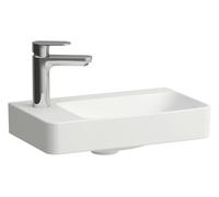 Laufen – Lave-mains Pro X Compact – 48×28 cm, 1 trou robinet gauche, sans trop-plein, blanc mat