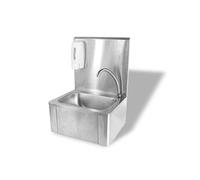 Lave mains sans contact avec co mmande genou 400x335x(H)570 mm