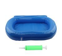 Lave-pieds pour piscine avec poignée gonflable pliable