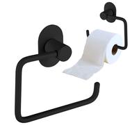 Laveo Miri Toilettenpapierhalter schwarz