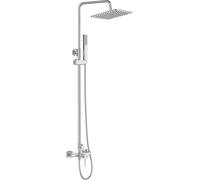 Laveo Pola ensemble de douche mural oui chrome PLA00KX