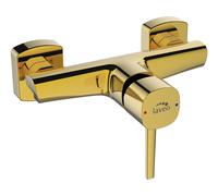 Laveo Pola mitigeur de douche murale doré BAPG40D