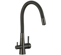 Laveo RIVECO Mitigeur de cuisine avec bec flexible et raccordement pour filtre BRI_968D