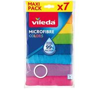 Lavette microfibre - Colors - 30x30 cm - lot de 7 - GSB