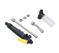 Laveuse à Jet Haute Pression et Design Réglable | Plastique durable, alliage d\'aluminium, facile à installer, lavage de voiture, arrosage du jardin.