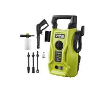 Laveuse à Pression RYOBI RY110PWA 110 BAR 1400W 390 L/H avec Accessoires Et Kit