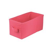 lavita avita Boîte de rangement en tissu | Boîtes de rangement pliantes 15 x 31 x 15 cm | Tiroir Boîte de rangement Tiroir | Systèmes de rangement pour les vêtements | 1 pièce (rose foncé)