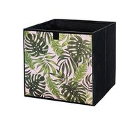 lavita Boîte de rangement en tissu | Boîtes de rangement pliantes 31 x 31 x 31 cm | Tiroir Boîte de rangement Tiroir | Systèmes de rangement pour les vêtements | 1 pièce (feuilles)