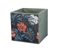 lavita Boîte de rangement en tissu | Boîtes de rangement pliantes 31 x 31 x 31 cm | Tiroir Boîte de rangement Tiroir | Systèmes de rangement pour les vêtements | 1 pièce (prairie)