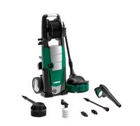 Lavor Galaxy 160 Nettoyeur Haute Pression 160 Bar Max, 2500 W, 510 l/h Max, Système de Lavage pour sols Grande Largeur, Buses Turbo et Variojet, Brosse rotative, Enrouleur de Flexible intégré