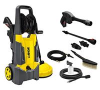 LAVOR Nettoyeur Haute Pression Eau Froide DIVE Extra 135 avec Enrouleur, Accessoire Lave-sols, Brosse Fixe et Déboucheur 6 mètres, Pression 135 Bar Max, Débit 420 l/h Max