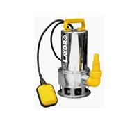 BOMBAS SUMERGIBLES Y DE JARDÍN EDS-M 15000 Caudal(l/h) =15000 Altura(max (m)) =9,5 Potencia Motor((W)) =1100 Inmersión Max (m) =8