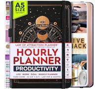 Law of Attraction Life & Goal Planner - Un voyage de 12 mois pour créer votre vie de rêve - Journal de gratitude personnelle, planificateur de réussite hebdomadaire