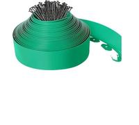 Lawn Edging Bordure de Jardin 32,81 Pieds | Paysage en Plastique, hauteurs 2 Pouces, Ancres 30 pièces incluses