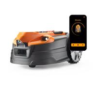 LawnMaster Tondeuse Robot Vision AMD18i-800 Plus Connectée - MX 24V Robot Tondeuse avec Batterie OcuMow AMD18i-800 Plus