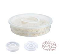 Lawnrden Boîtes à Bento, support à tarte avec couvercle et poignée, récipient pizza rond de 12x3, 4 pouces de qualité alimentaire, récipient stockage tarte 2 pneus allant au four et au réfrigérateur