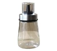Lawnrden Bouteille rectangulaire en verre de 150ml, distributeur d'huile d'olive, bouteille en verre 'huile de cuisson, distributeur mesure vinaigre avec bec verseur pour cuisine et barbecue