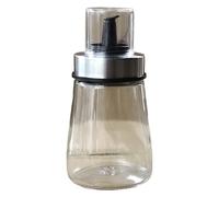 Lawnrden Distributeur d'huile en verre de 150 ml, petite bouteille d'huile et de vinaigre cuisine avec bec verseur, distributeur vinaigrette transparent pour la cuisine et la salade, bocaux