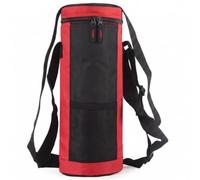 Lawnrden Sac Isotherme pour Bouteilles isothermes à Double température, Sac Isotherme pour Bouteilles avec bandoulière, imperméable et résistant à l'usure, Rouge