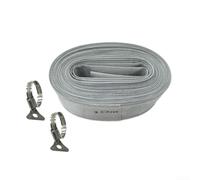 Lay Flat Drain Hose 10m for pour karcher SP Pumps Tool-Free Lay(1 se) | Direct OEM replacement, tool-free setup, stainless clamps included, fits SP series pumps, seamless compatibility