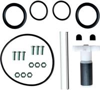 Lay Z Spa SaluSpa Coleman Kit de conversion de joint de pompe à eau avec impulseur P4071 58113 E02 - Roue, joint torique, arbre en céramique, arbre en acier inoxydable - Noir
