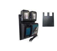 LayerbyLayer 3D Support mural pour batteries et chargeurs Makita [Fabriqué en Allemagne] Support de batterie Makita Support mural pour ranger et système