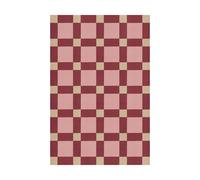 Layered Tapis en jute Evelina Kroon 140x200 cm Plum punch