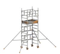Layher Échafaudage roulant SoloTower Hauteur de travail 4,15 m