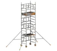 Layher Échafaudage roulant SoloTower Hauteur de travail 5,15 m