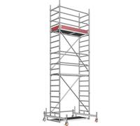 Layher Échafaudage roulant Uni Léger P2 Hauteur de travail 6,26m