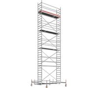 Layher Échafaudage roulant Uni Standard P2 Hauteur de travail 10,38 m
