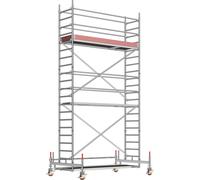 Layher Échafaudage roulant Uni Standard P2 Hauteur de travail 6,35 m
