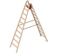 Layher échelle en bois 1053 selon la norme autrichienne Z1501, 10 échelons