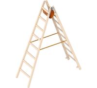 Layher échelle en bois 1053 selon la norme autrichienne Z1501 8 barreaux