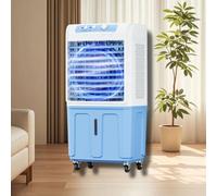 LaYiQimn Climatiseur Mobile,Climatiseur Portable sans fenêtre, Refroidisseur d'air par évaporation avec 3 Vitesses, Grand réservoir d'eau, Oscillation à 120°, climatisation Industrielle avec télécomm