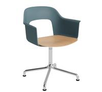 Layout Armchair 252 Fauteuil 4 pieds en étoile Pied pivotant avec base incurvée Hay - HAY LAYOUT 252