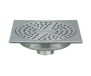 LAZER - Siphon de sol acier inoxydable Ø 50mm 150x150mm - 240113