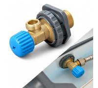 Lazheng Robinet d'Arrêt WC Encastré 3/8", Vanne d'angle de WC en laiton, Robinet d'Angle pour Réservoir de Toilette Encastré,Compatible avec les Modèles Geberit, tels que le 21245 8 ou le 240.269.00.1